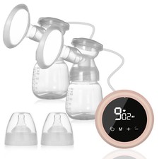 Elektrische Doppel Milchpumpe Wiederaufladbare Muttermilch Abpumpen PersonalFit