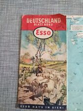 Landkarte Vintage 70iger Esso