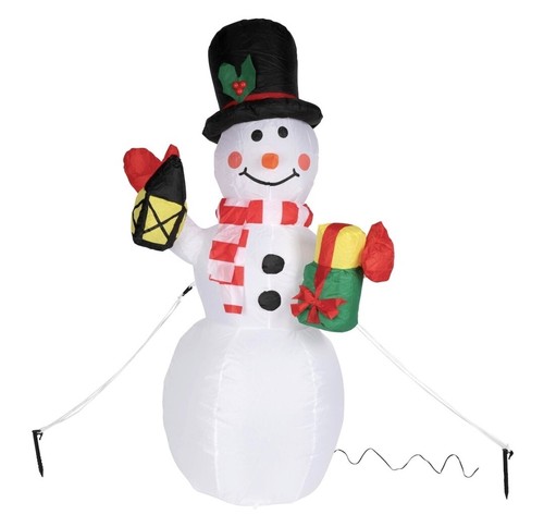 Aufblasbarer schneemann - aufblasbarer,