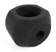 Mikrofon-Pop-Filter, Schallabsorbierender Windschutz-Akustikfilter * Groß