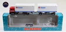 Albedo H0 1:87 -LKW MAN Container Hängerzug DB Stückfracht- Art. 800027 - AM 371