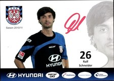 Autogrammkarte Fußballer Ralf Schneider, FSV Frankfurt, Autogramm - 11351835