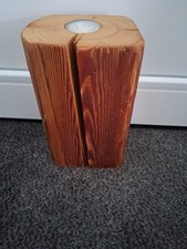 Ikea Wandlampe echt Holz mit 2 LED Strahlern u. Fernbedienung