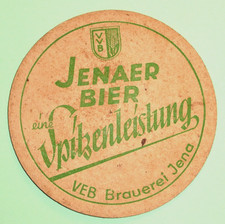 alter  DDR Bierdeckel,  VEB