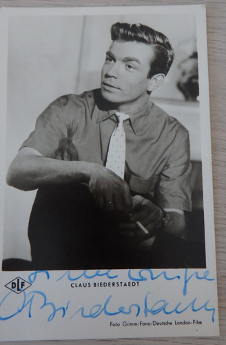 Autogramm schauspieler und - autogramm,