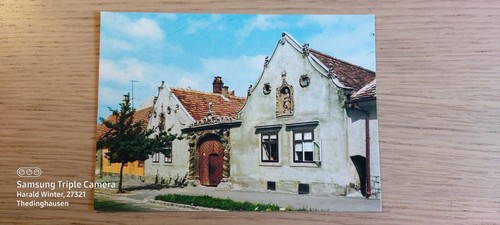 Postkarte sopron zwei mauren - postkarte,