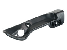 Grip recess under lock handle