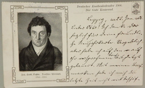 Porträt postkarte deutscher - porträt,