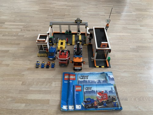 Lego 7642 große autowerkstatt - große,