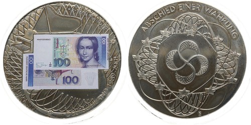 Medaille abschied einer - abschied,