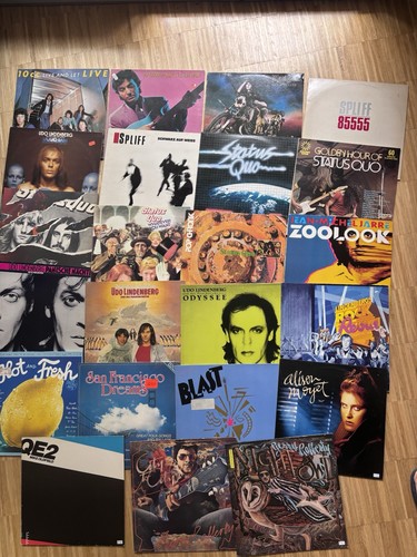 Großes schallplatten paket - großes, schallplatten-paket