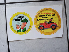 Nick Knatterton Werbeaufkleber