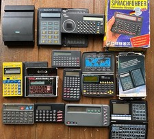 80/90er Sammlung Organizer Translator Taschenübersetzer Langenscheidt MBO Casio