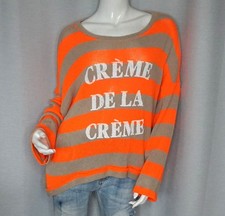 Hippie baumwoll pullover creme - baumwoll,