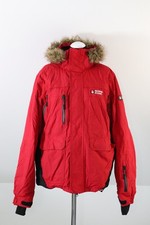 ° BOARDING DEVISION by TCM Tchibo ° SKIJACKE Jacke Gr. M / 38 40 rot schwarz Ski