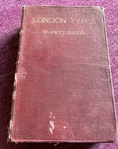 London types book w - london,