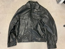 Lederjacke Polizei  Herren Gr