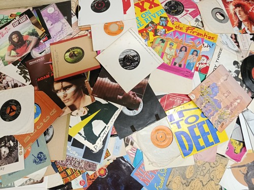 Vinyl records singles - x, 7"