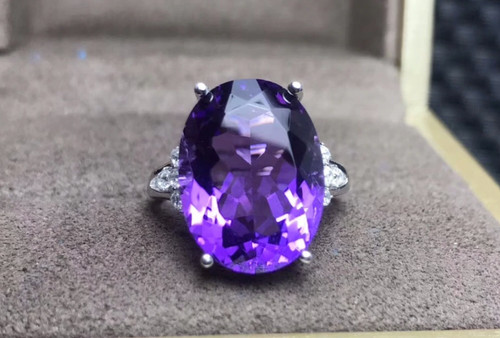 Karat ovalschliff lila - ovalschliff,