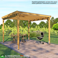 Unterstand 3x3 m selbstbauen