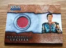 Xena Beauty And Brawn Costume Trading Card C13 LUCIFER  Alex Mendoza