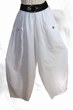 Lagenlook weite Leinen Ballon