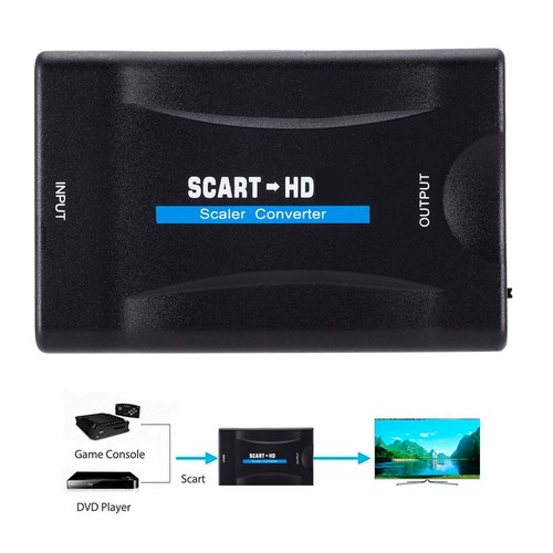 Scart hdmi auf konverter - zu,