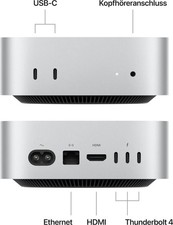 APPLE Mac mini M4 (2024), MU9D3D/A - Apple M-Series Chip 16 GB 256 macOS