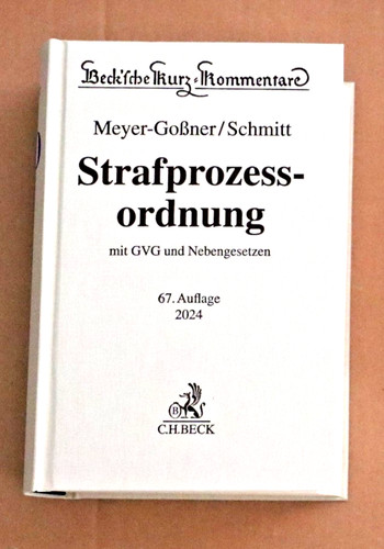 Meyer goßner schmitt - meyer-goßner,
