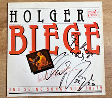 Holger Biege und seine Songs von 78/79 - Platte signiert 1991 - LP musiCando