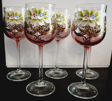 5 x Moser Neodym Weinglas