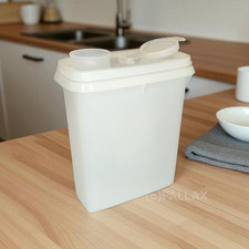 TUPPERWARE VINTAGE STREUKANISTER 750 ML FARBLOS TROCKENVORRAT