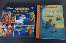 Bücher 2 Stück Disney Gutenacht-Geschichten Peterchens Mondfahrt sehr guter Z.