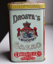 Blechdose Droste 's Cacao Droste Haarlem Holland Krankenschwester Kakao