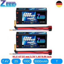 2x Zeee 2S LiPo Akku 7,4V