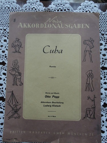 Musiknoten akkordeon - musiknoten,