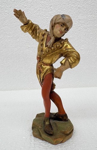 Vtg wood carved - carved, morris