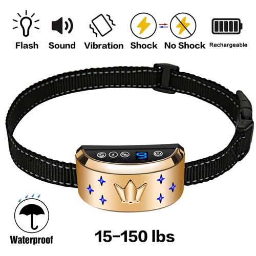 Hunde halsband led ton - led,