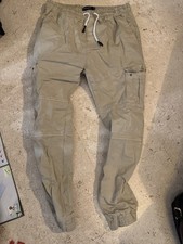 Behype Cargohose 36-32 Beige
