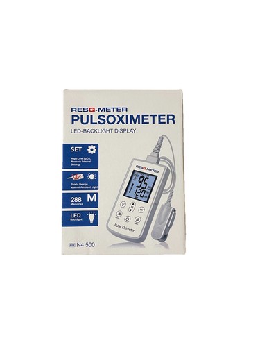Resq meter pulsoximeter - resq-meter, mit