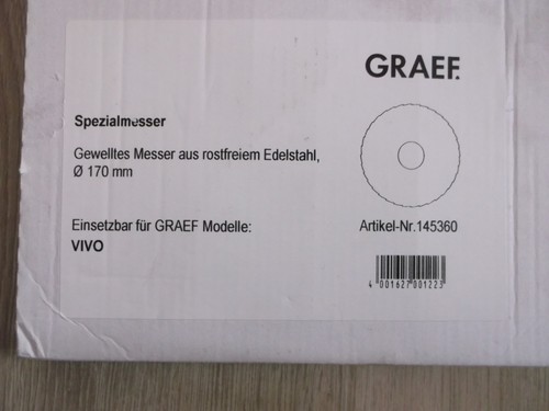 Graef ersatzmesser für vivo - graef,