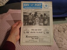 Programm    EHV Wismut Aue  -