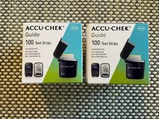 Accu-Chek 200 Strips. (LOT OF