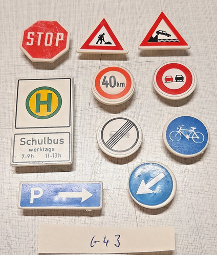 Playmobil verkehrsschilder - ,