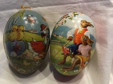 2 alte Pappeier  altes Pappei