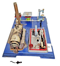 #SE648# Wilesco D161 Dampfmaschine mit Werkstatt bespielt *bitte lesen* RARITÄT