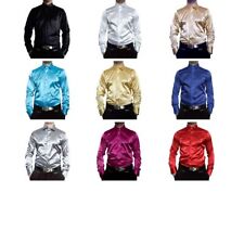 Designer Herren Glanz Hemd