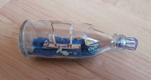Buddelschiff miniatur glas - buddelschiff,