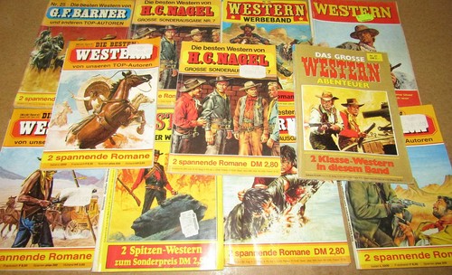 Western 11 doppelbände - western,,