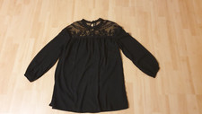 wie NEU Zara mini cocktail Spitze Kleid Tunika Gr.38/40 schwarz